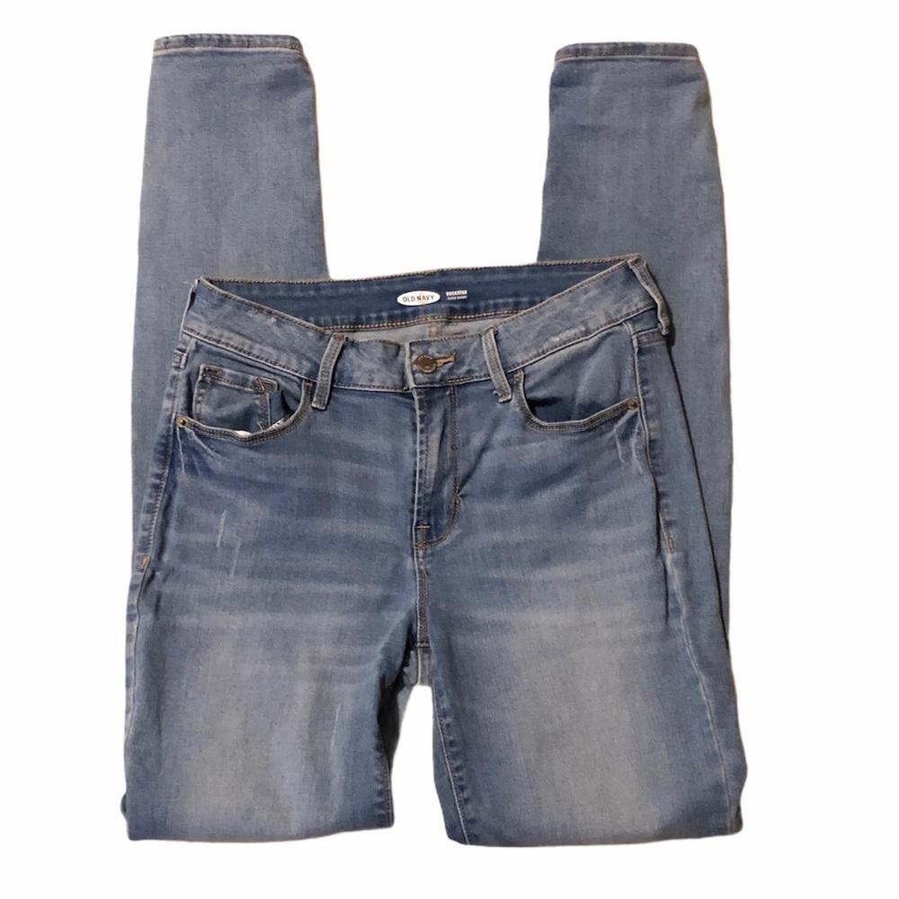 ⭐️ 3 For $15 Old Navy Tall Rockstar Supper Skinny Jeans